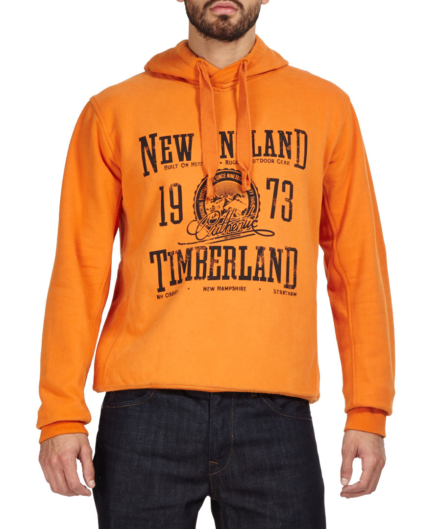 Timberland orange hoodie Clearance